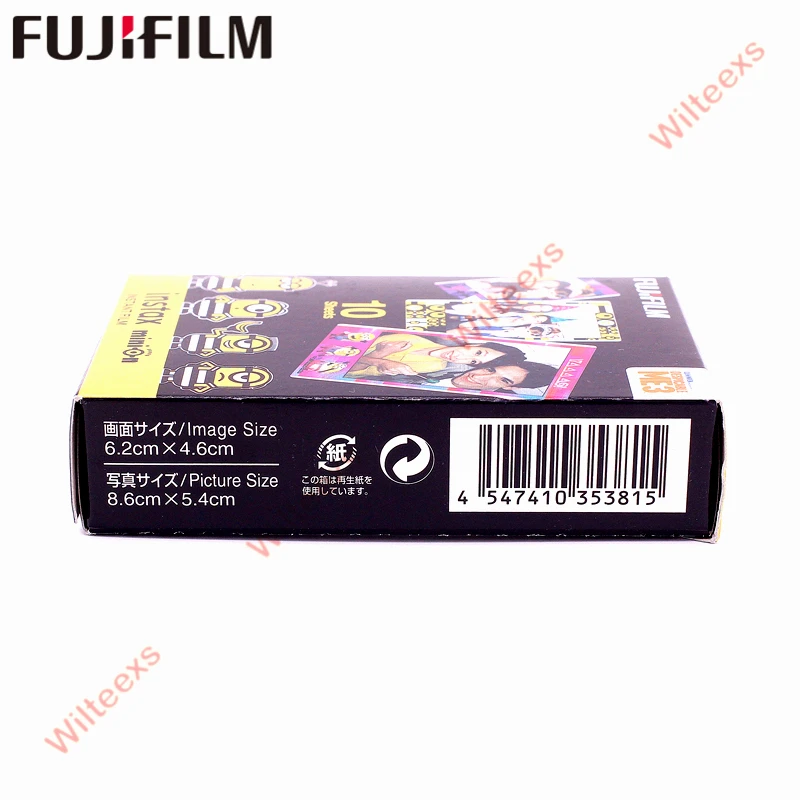 20 Простыни Детские Fujifilm Fuji Instax Mini 8 комиксов + Гадкий я 3 Миньон Плёнки для 7 9 50 s 90 25