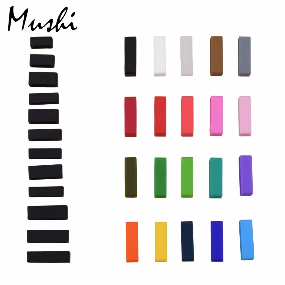 Ремешок для часов силиконовая резина черный ремешок аксессуары держатель 20 22 мм