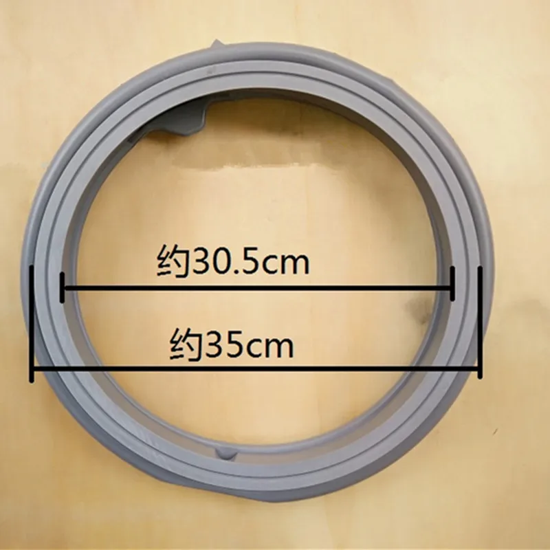 

1pcs Applicable to Samsung DC64-01664A WF8500NHW WF9508NHW WF1600WCW WF9600NHW WF0600NHS washing machine rubber door seal