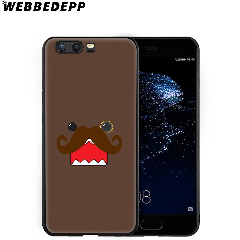 WEBBEDEPP простой Domo Kun аниме мягкий чехол для Huawei P8 P9 P10 P20 P30 Lite Pro P Smart Z Plus 2019 Y6 Prime 2018 2017