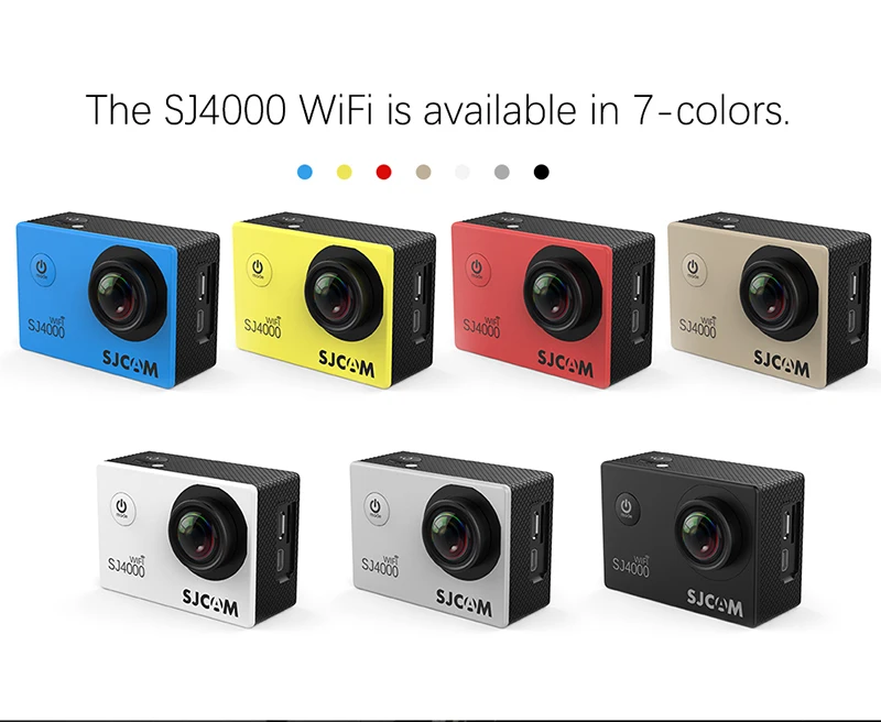 SJCAM SJ4000 и SJ4000 wifi экшн-камера 1080P HD 30M Водонепроницаемая спортивная видеокамера DV SJ Cam 4000+ дополнительный аккумулятор 2 шт.+ двойное зарядное устройство
