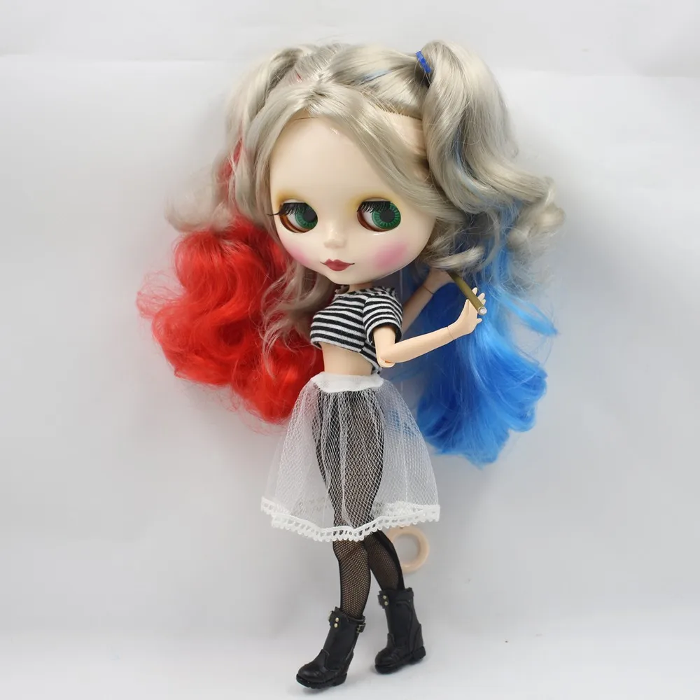 Наряды для куклы блайз клаун платье костюм 1/6 bjd icy dbs | Игрушки и хобби