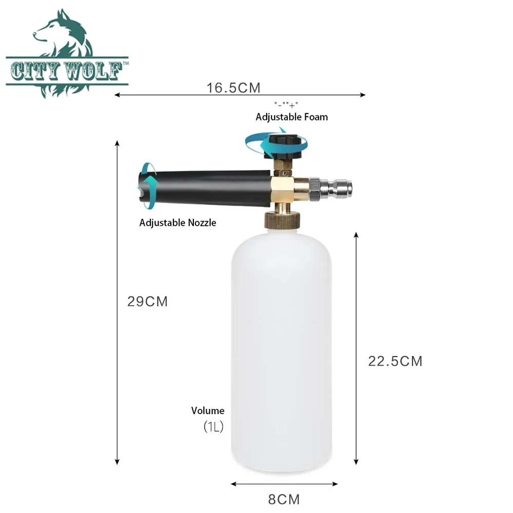 Латунная насадка для мойки высокого давления пенораспылитель шлангов моек