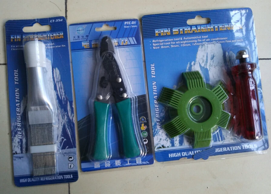 

refrigerator tool Capillary pliers less than 3mm cleaning evapovator fin brush straightening fin cleaner