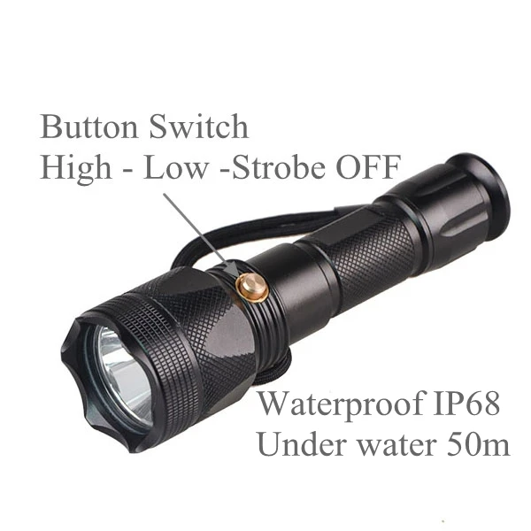 TMWT 1200LM Cree Xml-L2 Дайвинг светодиодный фонарик факел 50 m Подводный Водонепроницаемый подводная лодка свет(без батареи