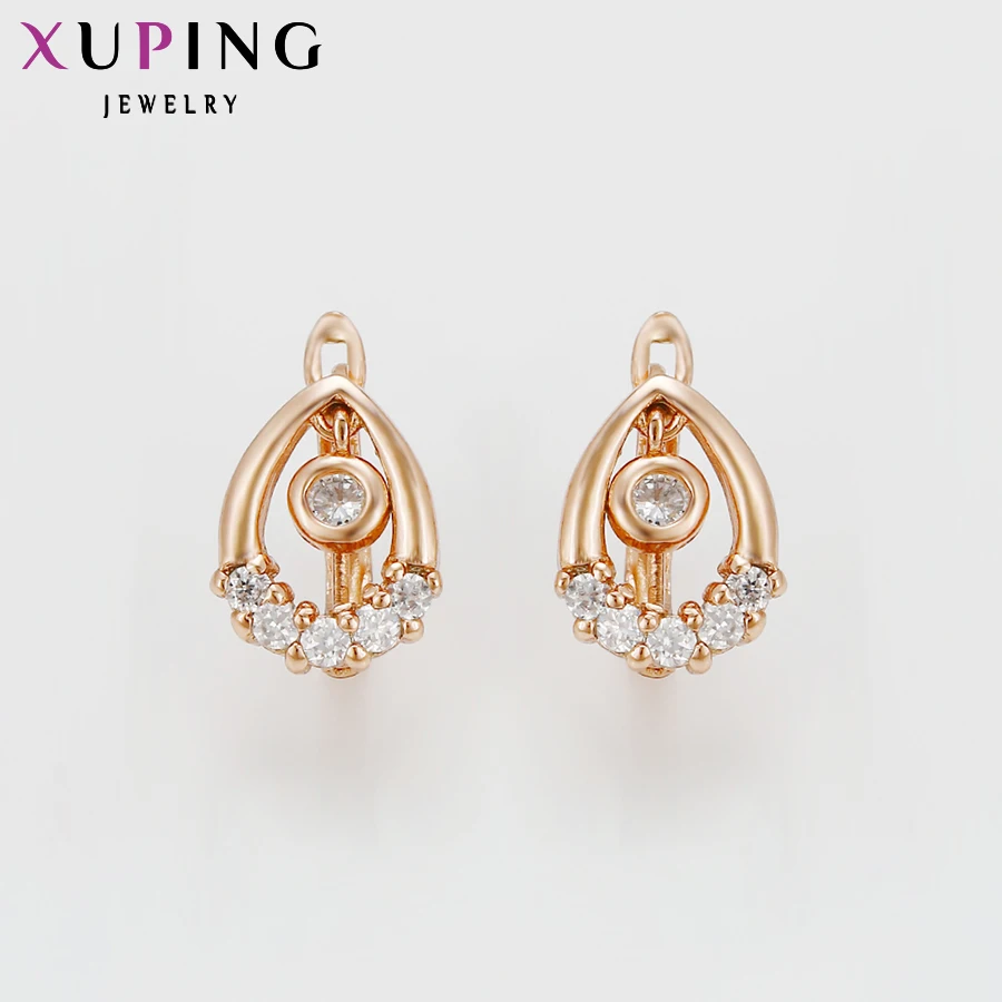 Xuping модные серьги Лидер продаж высокое качество европейский стиль