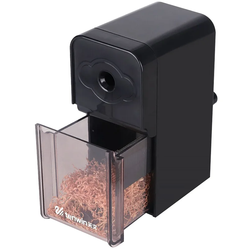 Механическая точилка Tenwin Профессиональная ручная для карандашей школьные