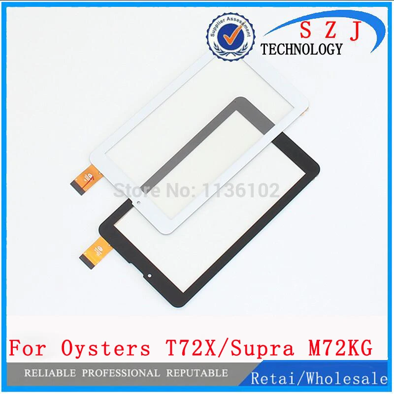 

Original 7" inch for oysters T72X 3g / Supra M72KG Tablet Touchscreen Digitizer panel Glass Sensor replacement 10pcs
