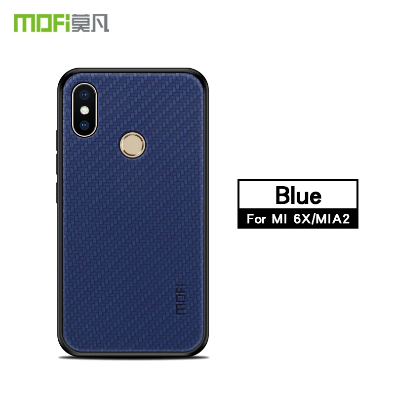 Чехол серии MOFi Honors для Xiaomi Mi 6X защитный чехол из ТПУ и поликарбоната с оплеткой