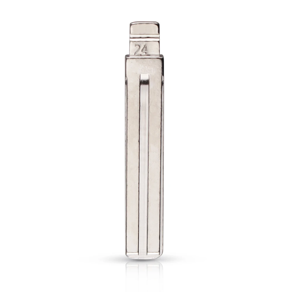 KEYYOU гравировка линии чистые резки зубцов неразрезанный ключ лезвие 24 # NE66 для Volvo