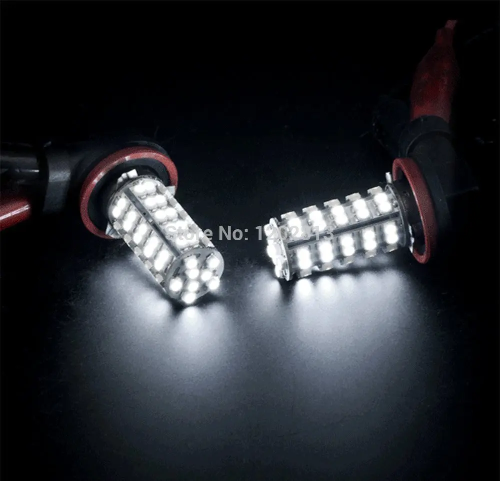 2 шт. светодиодный упаковка Автомобильные светодиодные лампы 9006/HB4 68 SMD