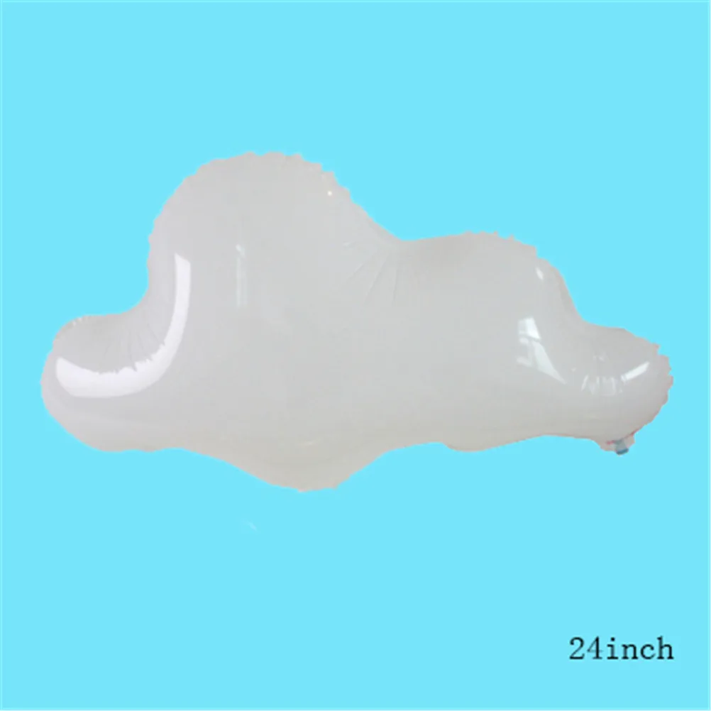 1 шт. день рождения ребенка душ алюминиевая пленка белые облака воздушные шары