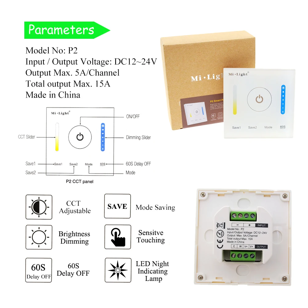 Контроллер Mi светильник Smart Panel панель регулировки яркости/RGB RGBW RGB + CCT/цветовая