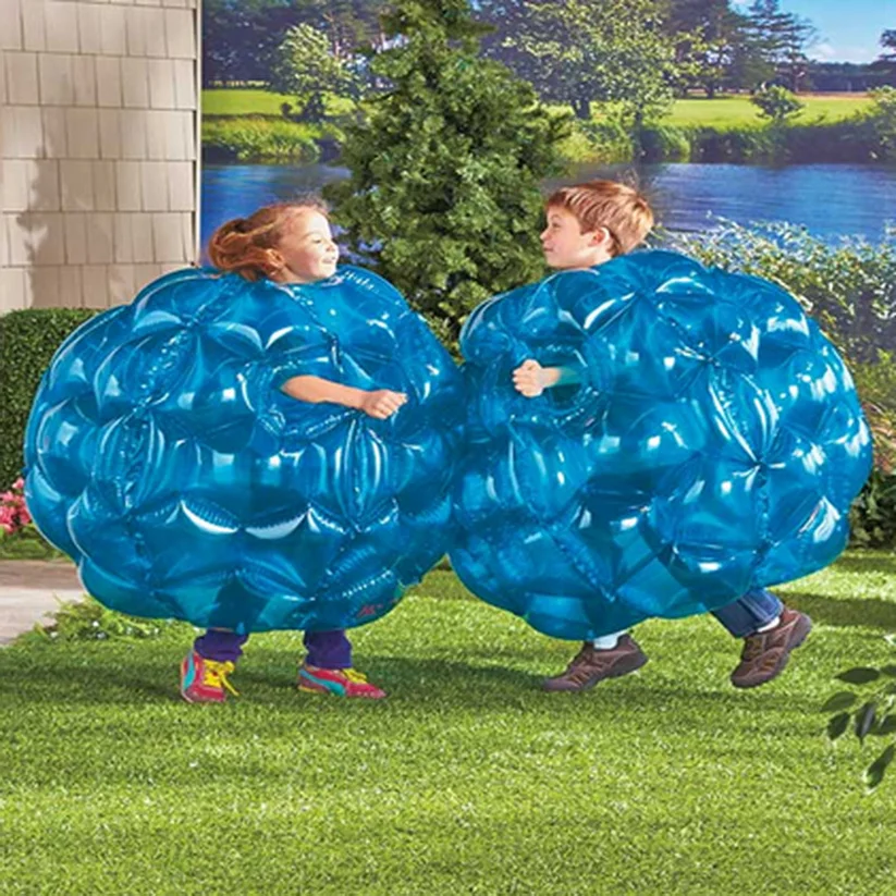 60 см наружный шар Zorb игрушки надувные Пузырьковые шары ПВХ Пузырьковые буферные шары веселые игры пузырьковый буфер для детского подарка забавная игрушка