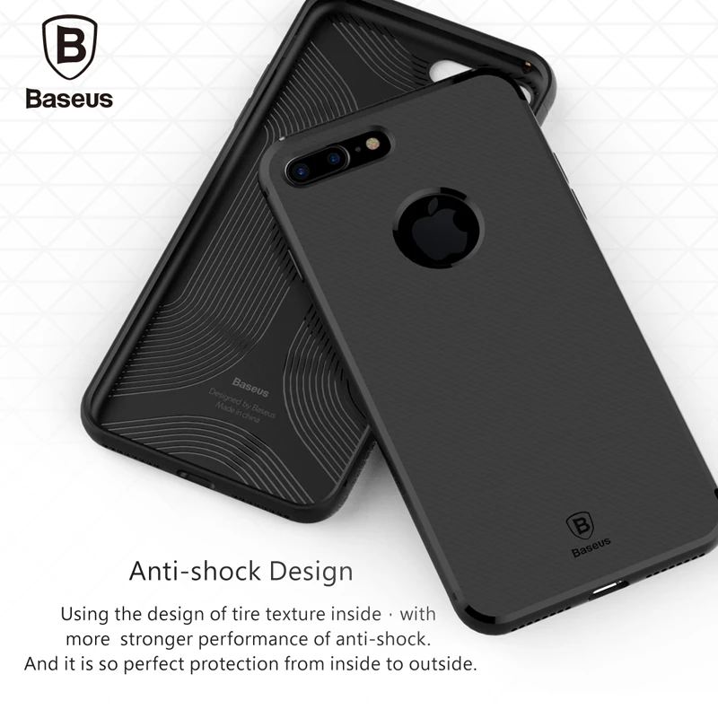 Baseus Для Apple iPhone 7 Case Телефон Покрытия плюс Мода Отшельник Кронштейн Kickstand