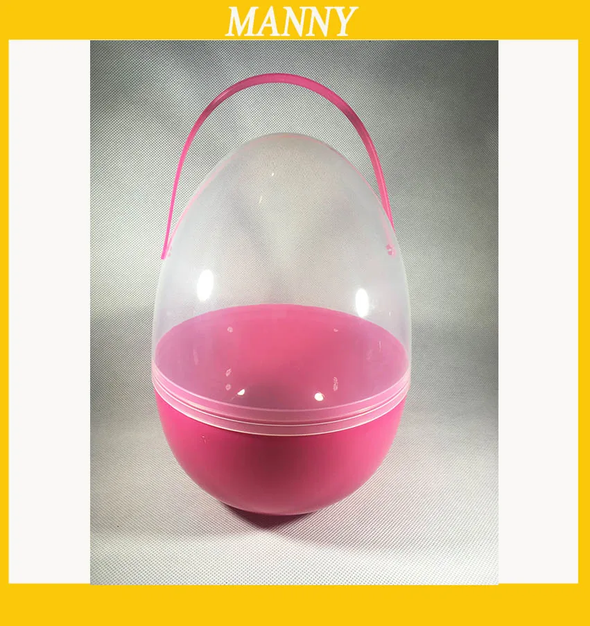 Большие пластиковые пасхальные яйца 18*25 см 5 шт./лот капсулы для яиц на