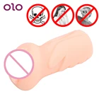 Оло Мужская чашка самолета секс-игрушки для мужчин товары для секса Вагина настоящая киска искусственный мастурбатор в виде влагалища Мужская мастурбация