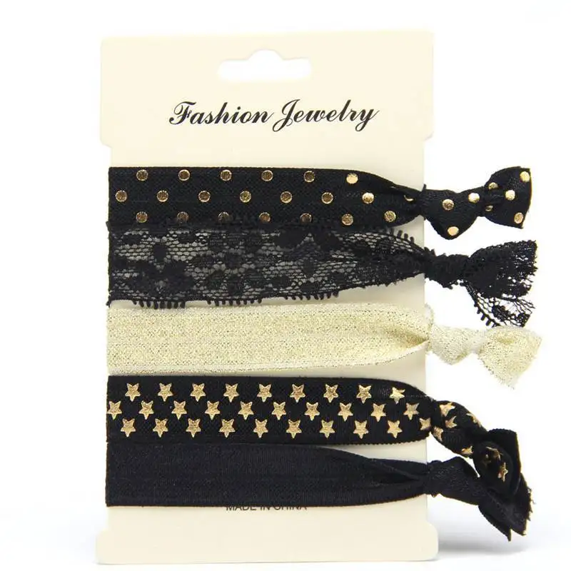 Женская завязка для волос в Корейском стиле круглая Харадзюку С буквенным