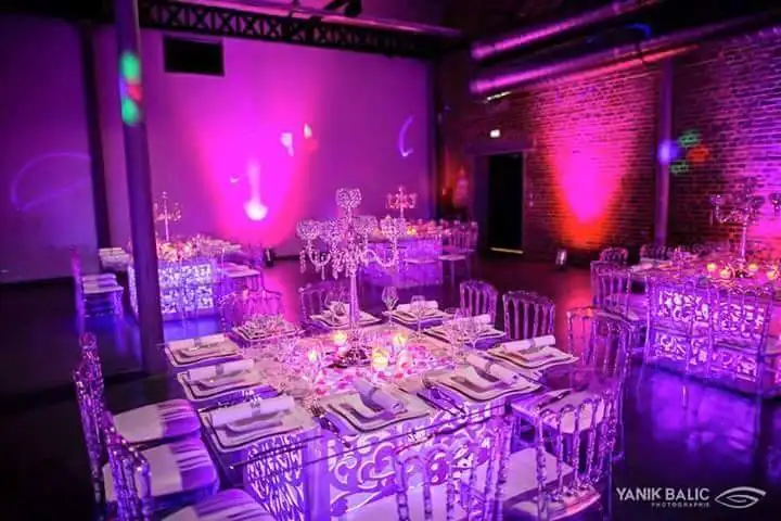 

1Pc*Under Tall Crystal vase led light base rechargeable wedding party centerpieces holiday party favor under table lights