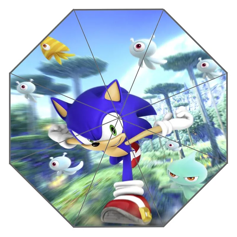 Umbrella Пользовательский sonic работа зонтик солнечный и дождливый солнцезащитный крем анти-УФ-зонтик# QAZ098K - Цвет: Umbrella