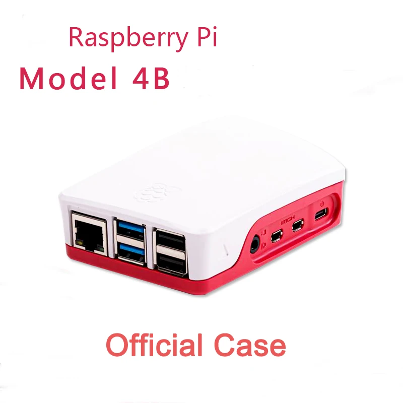 Для Raspberry Pi 4B 4 Model B RPI Официальный чехол Корпус ABS Metrial FZ3820| |