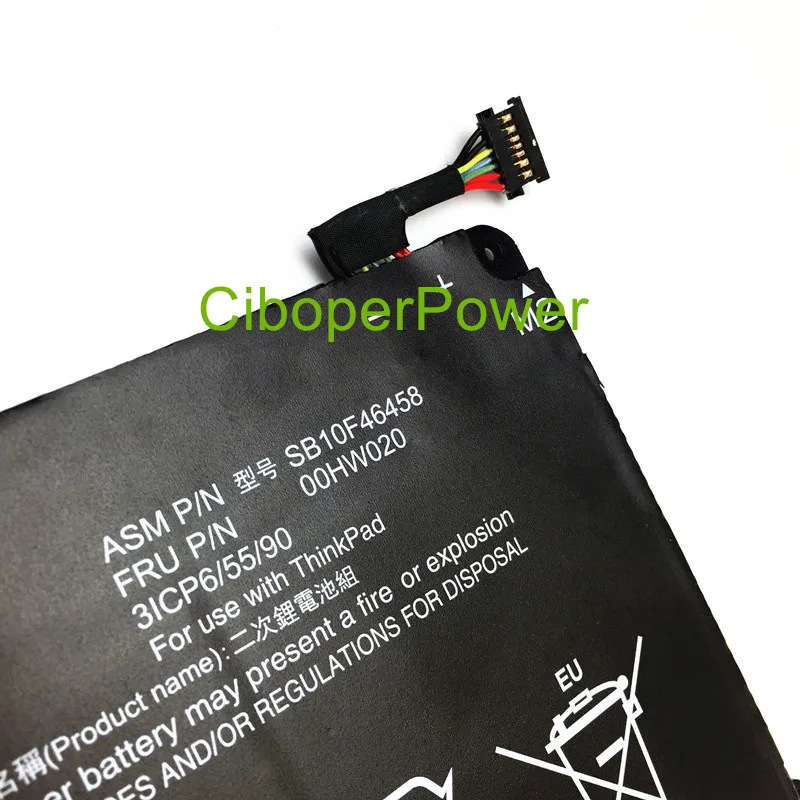 Оригинальный аккумулятор для ноутбука 460 11 4 V 53WH 4.54AH 00HW020 00HW021|Аккумуляторы