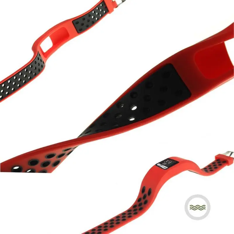 Бесплатная доставка ремешок для часов Garmin vivofit 4 браслет голоу черный силиконовый