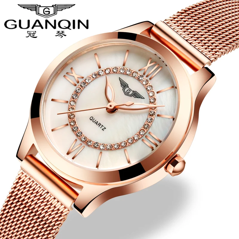 Скрипки женские тонкие модные водонепроницаемые ремешок для часов кварцевые