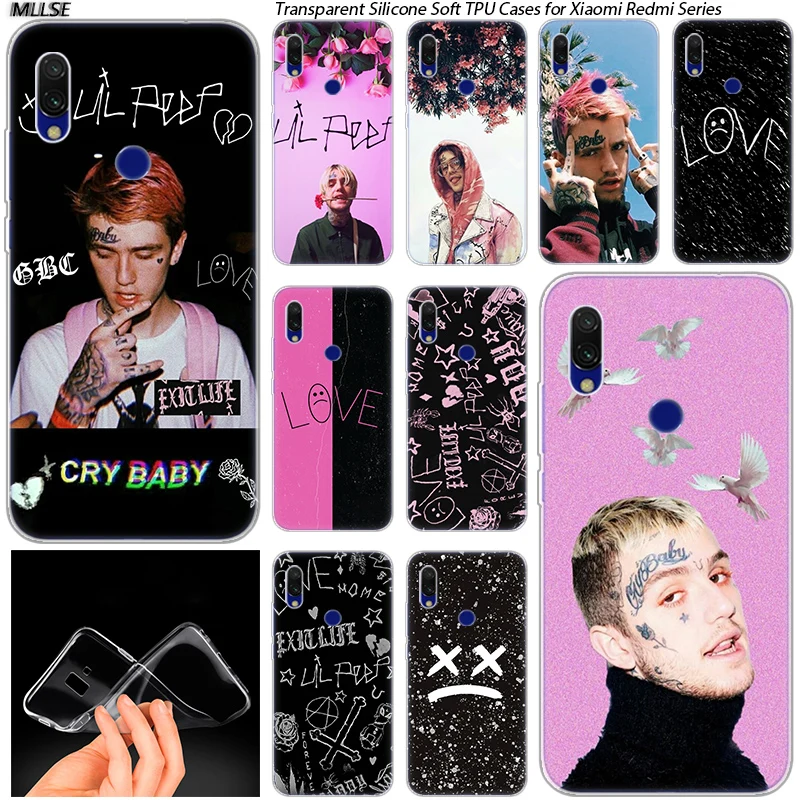 Лидер продаж мягкий силиконовый чехол Lil Peep для Xiaomi Redmi K20 7 7A 5 5Plus 6 6A S2 Note 8 Pro Модный