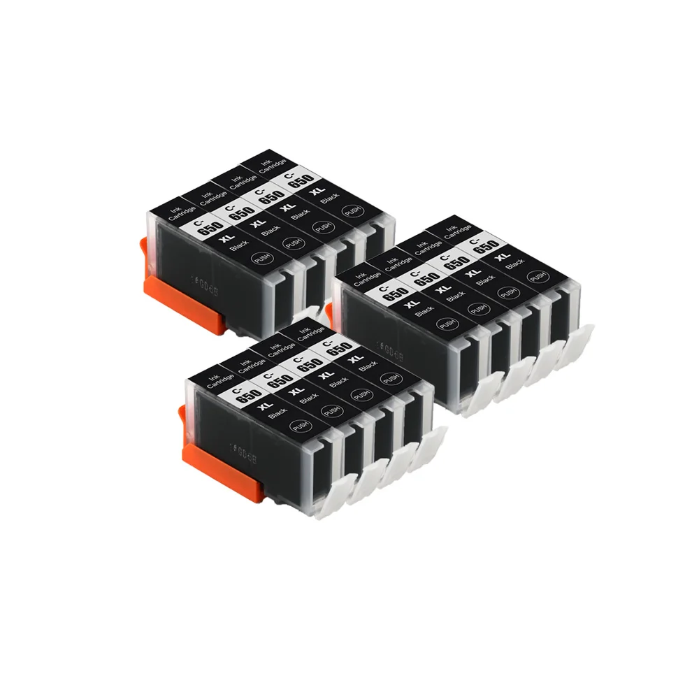 Compatible PGI 650 BK BLACK ink cartridge for CANON PIXMA MG5460 MG5560 MG5660 MG6360 MG6460 MG6660 MG7160 printers | Компьютеры и