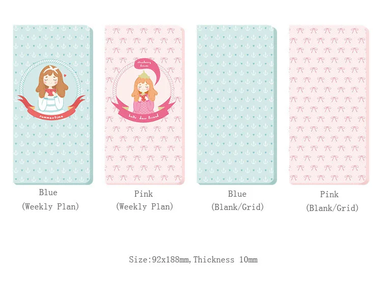 Блокнот Lovedoki для девушек Еженедельный план Расписание блокноты и журналы чистый