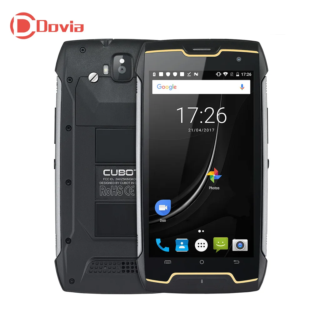 CUBOT Kingkong 3g Смартфон Android 7 0 5 дюймов MTK6580 четырехъядерный 1. Hz 2 Гб ОЗУ 16 ПЗУ IP67