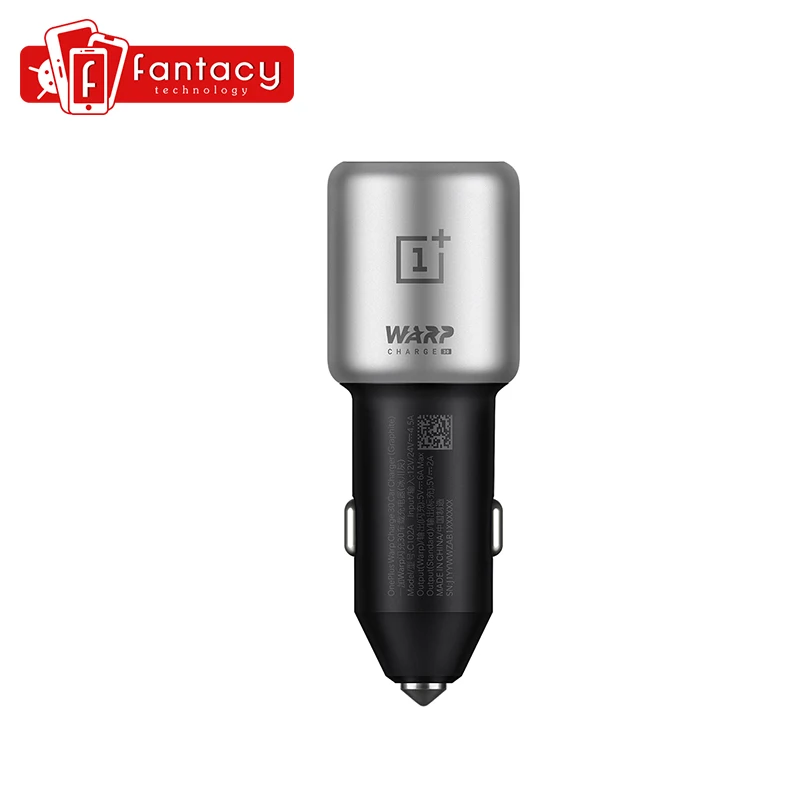 Оригинальный OnePlus Warp Charge 30 автомобильное зарядное устройство EU UK вход 12V 24V 4.5A