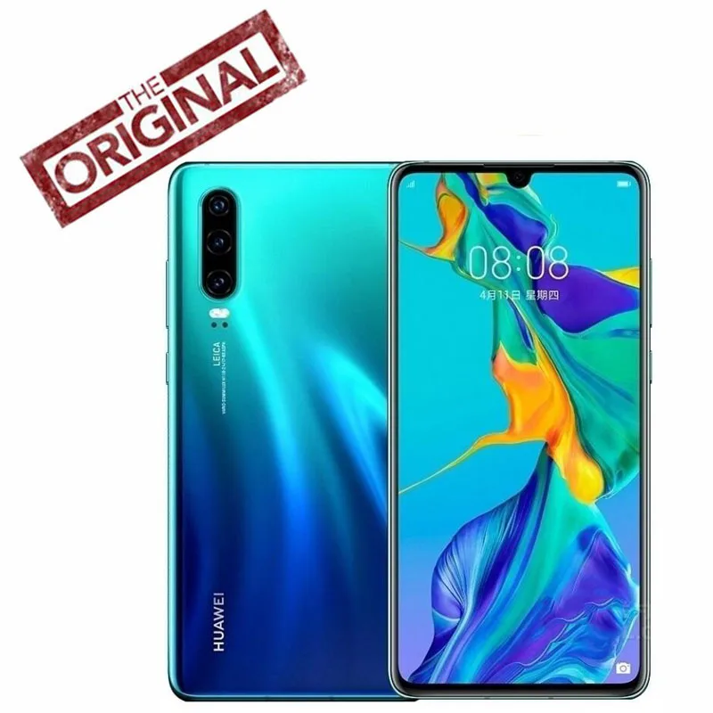 Оригинальный Новый Официальный Huawei P30 мобильный телефон с восьмиядерным