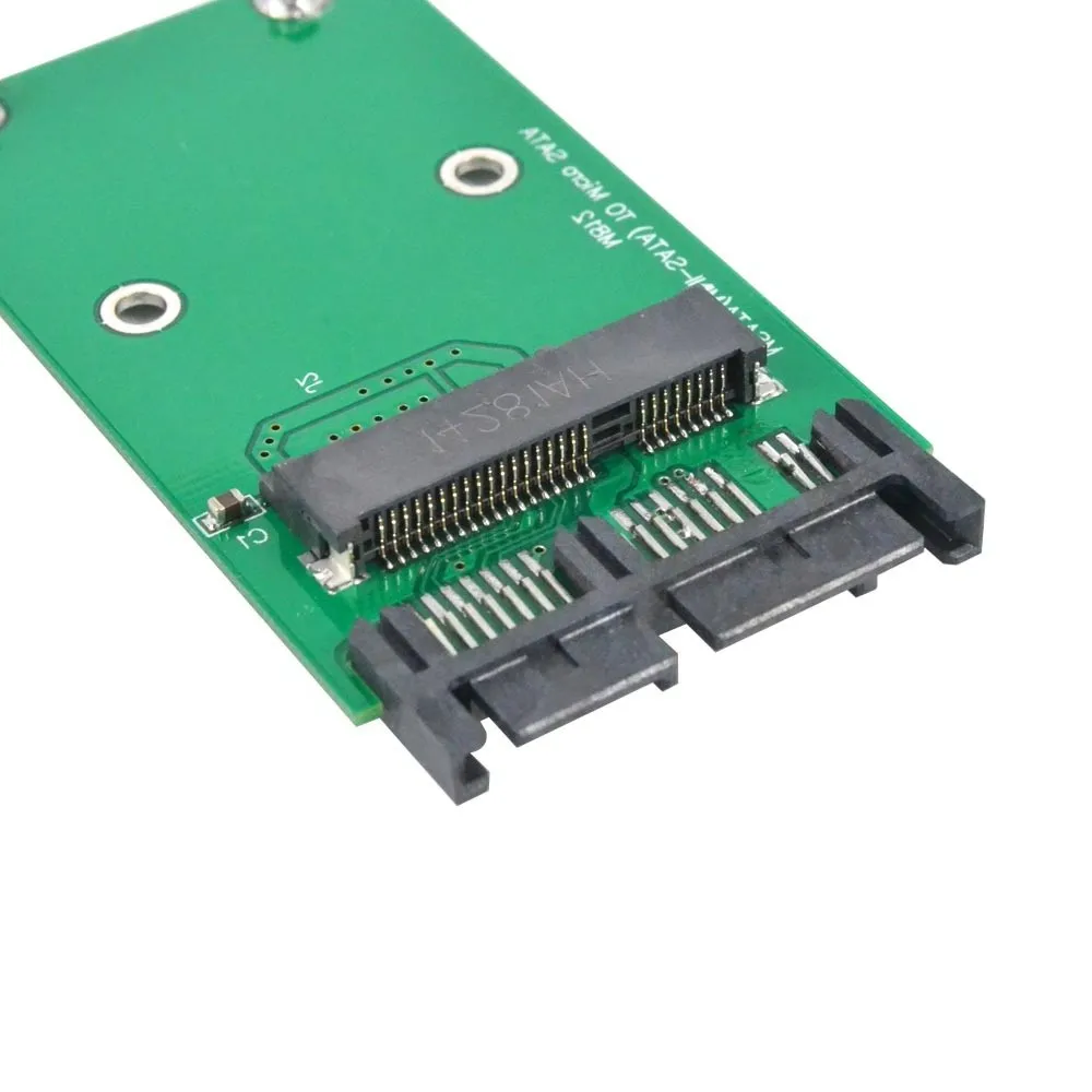 Адаптер mSATA на 7 + 9 контактов Micro SATA 1 8 дюйма карта micro конвертерная карта|sata card|msata