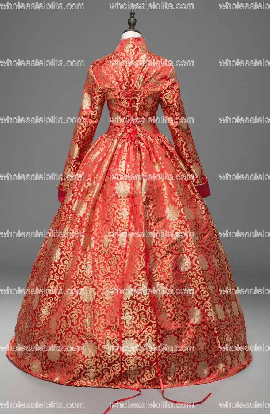 Готическое жаккардовое платье королевы елиехы и Тюдора Игра престолов бальное