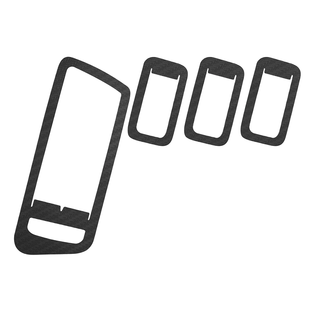 Автомобильная отделка дверной ручки панель переключателя окна пленка из