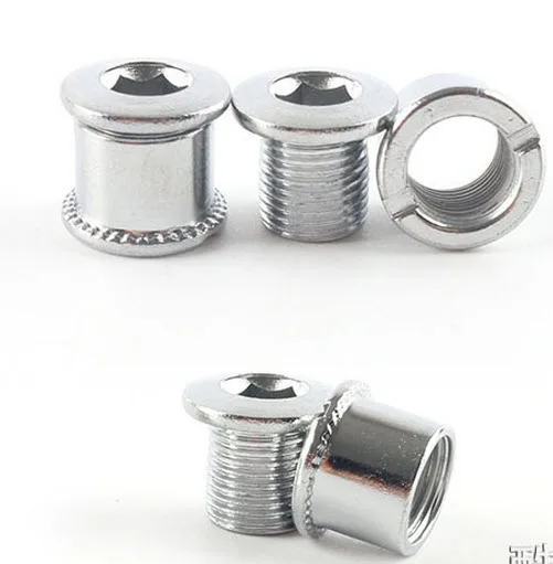 

1PC Bicycle Freewheel bolt Crankset Steel Chainwheel ring Bolt Nut cycle Crank Bolt Bike Chainwheel bolt for SRAM Shimano
