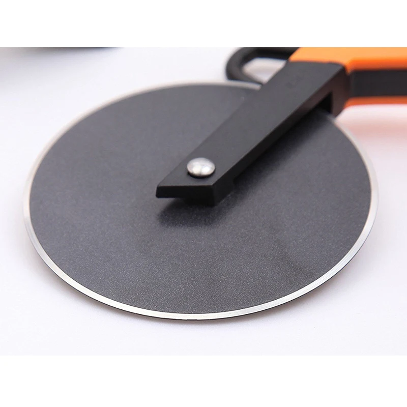 Bicycle Pizza Cutter Stainless Steel Blades with Non-stick Coating Serveware Kickstand Bike Knife Cooking Tools | Дом и сад
