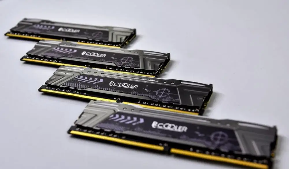 Pccooler 8GB 16gb PC Память RAM Memoria модуль компьютерный Настольный DDR4 PC4 8g 16g 2666Mhz 3000mHZ 3200Mhz DIMM