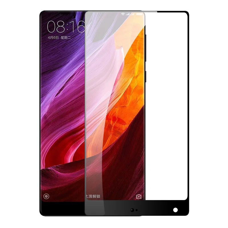 75 шт./лот 2.5D Премиум Закаленное стекло для Xiaomi MI Mix 2S полное покрытие Защитная