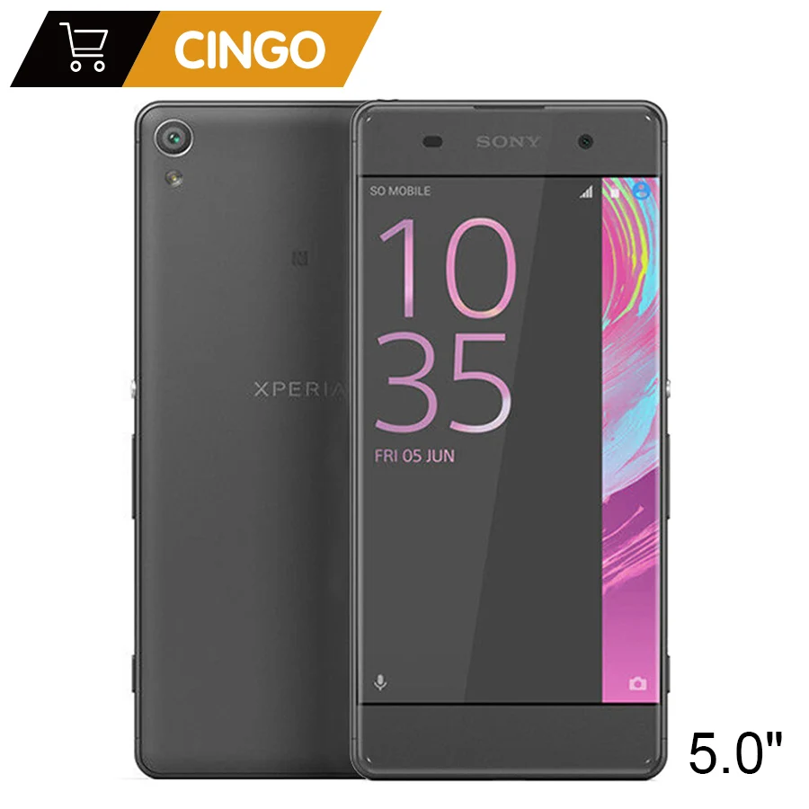 Оригинальный мобильный телефон Sony Xperia X F5121 экран 5 дюймов 3 гб озу 32 пзу Android