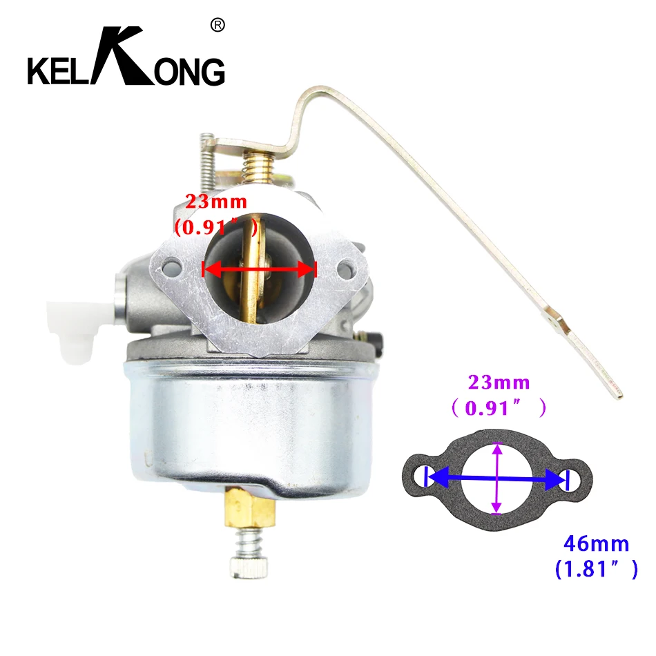 Карбюратор kelkong для Tecumseh Carb 632615 632208 632589 подходит H30 H35 HS50 двигатели 615A 28
