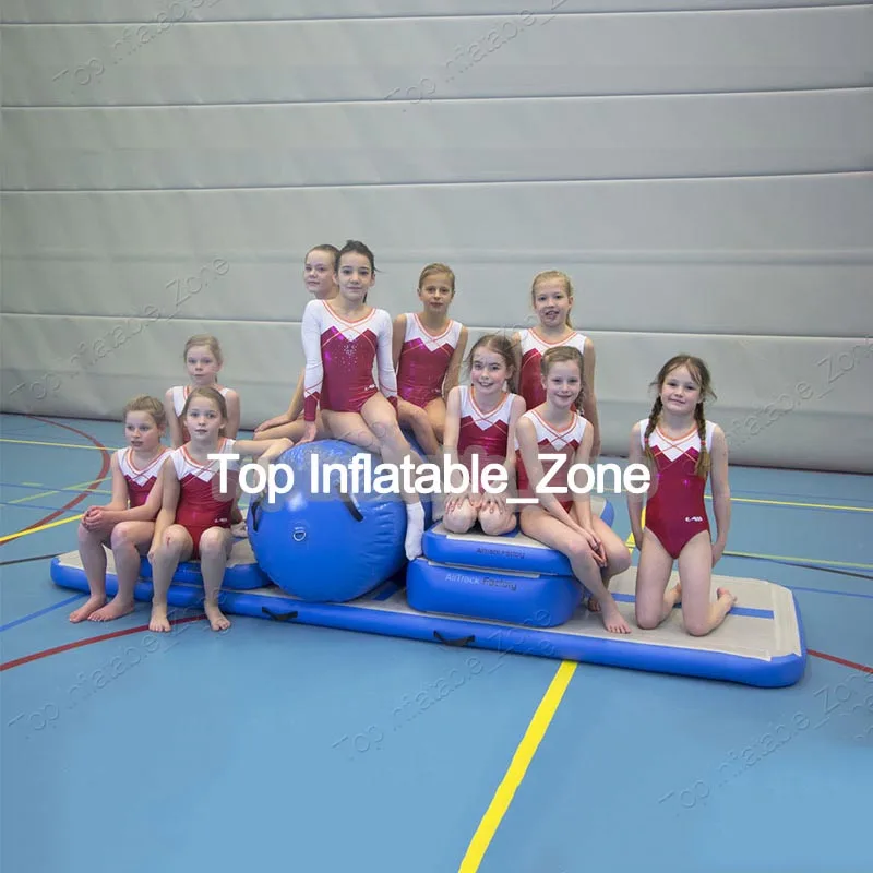 Надувной воздушный трек для дома набор тренировок на воздушной дорожке