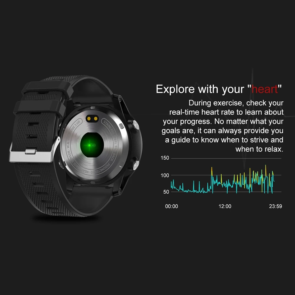 leegoal VIBE 3 HR Bluetooth Sports Waterprof Smart Watch 1.22'' Call Message Reminder Heart Rate Monitor Blood Pressure Function |