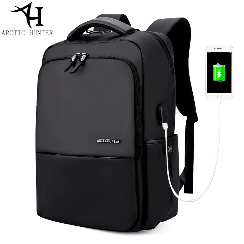 Арктический Охотник USB рюкзаки с зарядным устройством 15 6 дюйм(ов) ноутбука