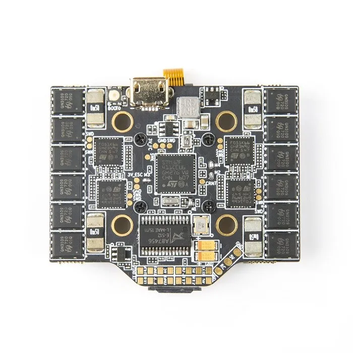 Nox все в одном AIO V2 32 K F4 Dshot 1200 Контроллер полета с 4 X 35A Blheli_s Esc способен ICM20608 Сенсор