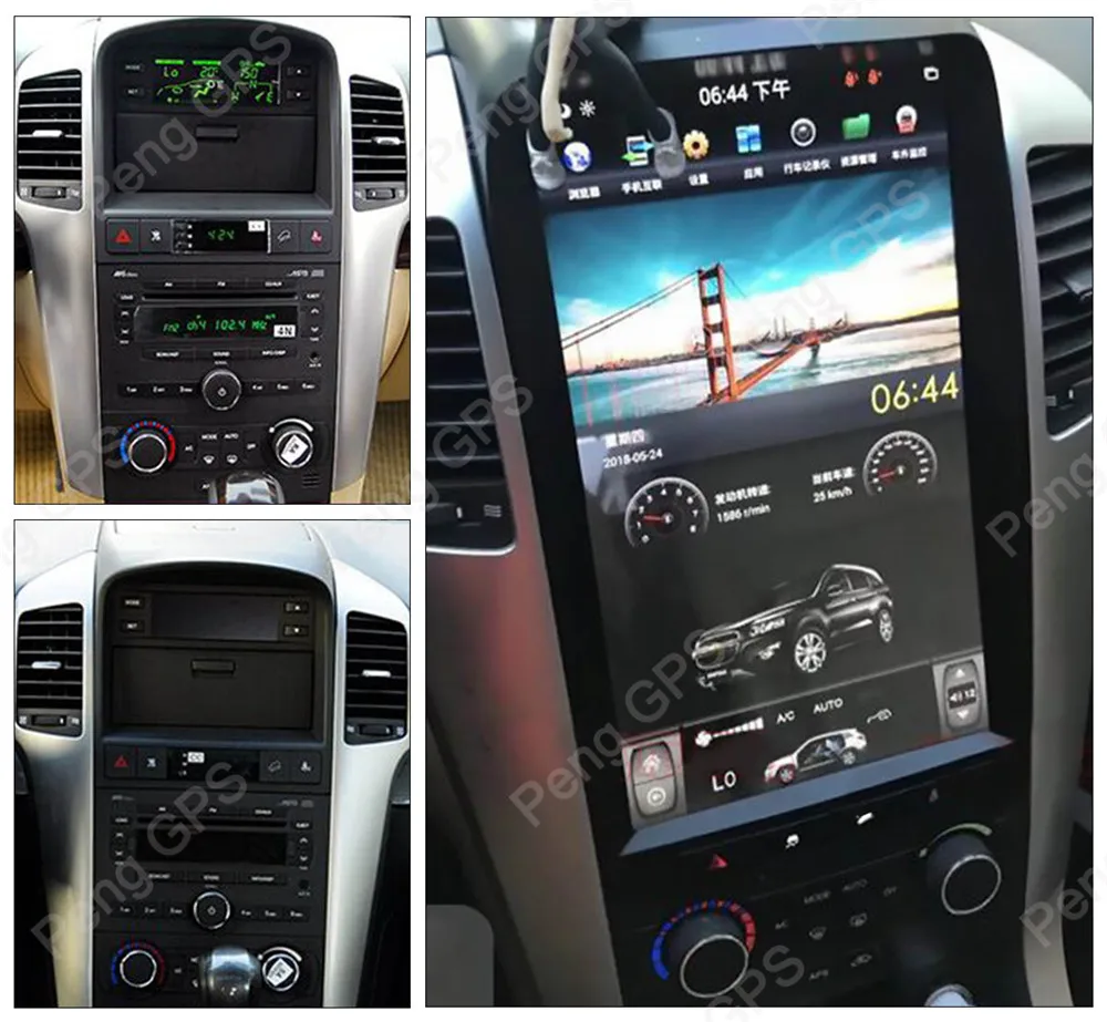 Tesla стиль Android 6,0 четырехъядерный автомобиль gps-навигация, dvd-плеер для Chevrolet Captiva(завод Navi) 2013