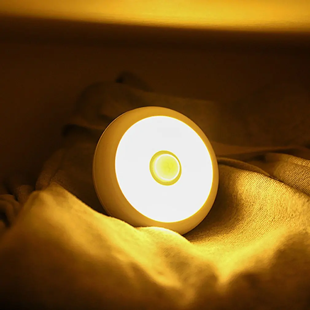 Creative Human Body Induction Night Light Led Control Infrared Corridor Wardrobe Practical | Лампы и освещение