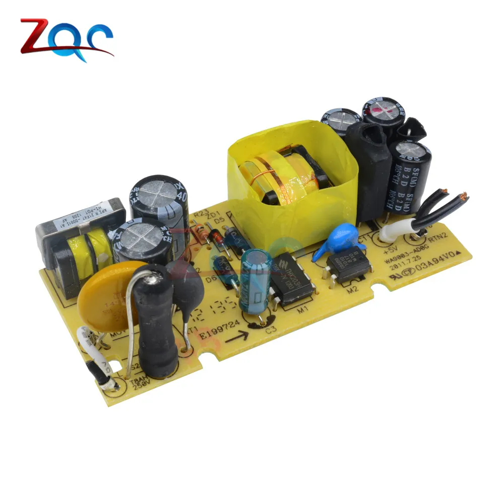 AC-DC 5V 2A 2000mA Переключатель Импульсный источник питания модуль для замены/ремонта светодиодный источника питания доска